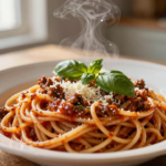 Espaguete à Bolonhesa: O Clássico Amado com Molho Ragu Tradicional