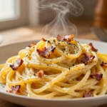 Espaguete à Carbonara Autêntico: Receita Original Italiana Cremosa e Deliciosa