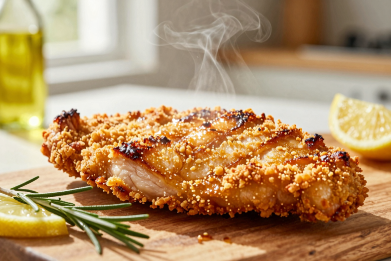 Filé de Frango Suculento na Fritadeira Elétrica: Receita Rápida e Saudável