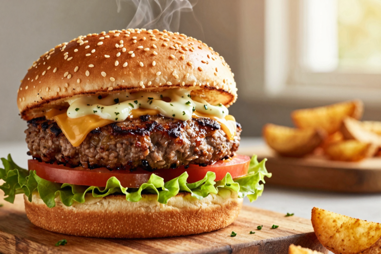 Hambúrguer Suculento na Airfryer: Rápido, Fácil e Saudável 1 Hambúrguer Suculento na Airfryer: Rápido, Fácil e Saudável