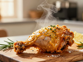 Sobrecoxa na Airfryer Crocante e Suculenta: Receita Fácil e Saudável
