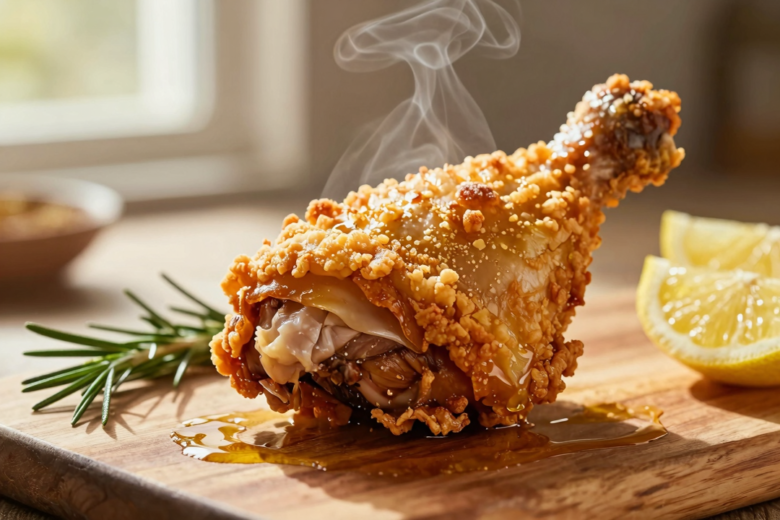 Sobrecoxa Simples na Airfryer: Crocante, Suculenta e Fácil de Fazer