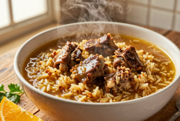 Arroz Caldoso de Rabada: Receita Tradicional e Saborosa