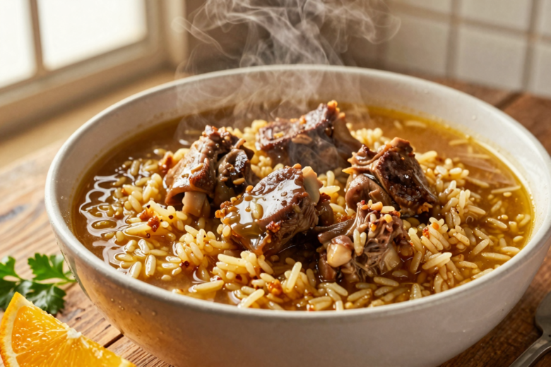 Arroz Caldoso de Rabada: Receita Tradicional e Saborosa 1 Arroz Caldoso de Rabada: Receita Tradicional e Saborosa