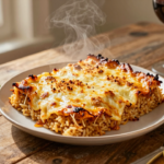 Arroz de Forno à Parmegiana: Um Clássico Confortável para Toda a Família
