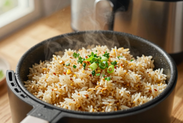 Arroz Rápido e Soltinho na Airfryer: Praticidade para o Dia a Dia 12 Arroz Rápido e Soltinho na Airfryer: Praticidade para o Dia a Dia