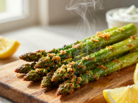 Aspargos Crocantes na Air Fryer: Receita Fácil e Saudável