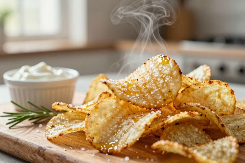 Batata Chips Crocante na Airfryer: Receita Fácil e Saudável 1 Batata Chips Crocante na Airfryer: Receita Fácil e Saudável