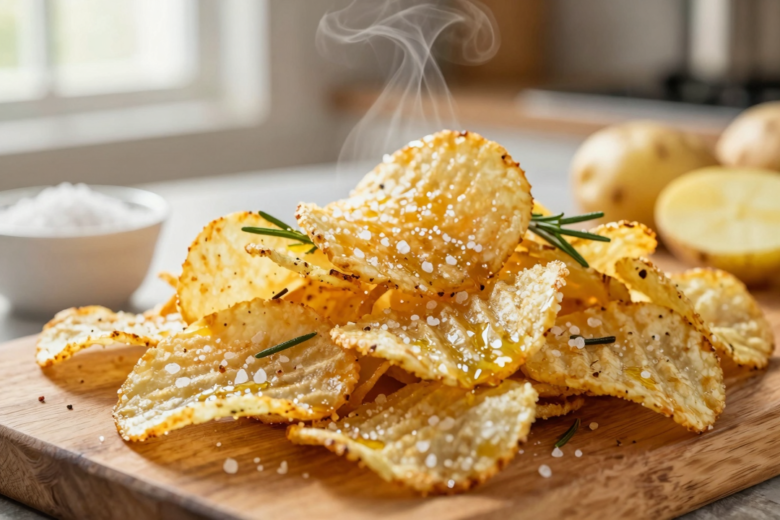 Batata Chips Crocante na Airfryer: Receita Rápida e Saudável