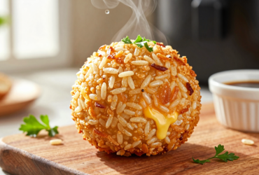 Bolinho de Arroz Rápido na Airfryer: Crocante, Fácil e Saboroso