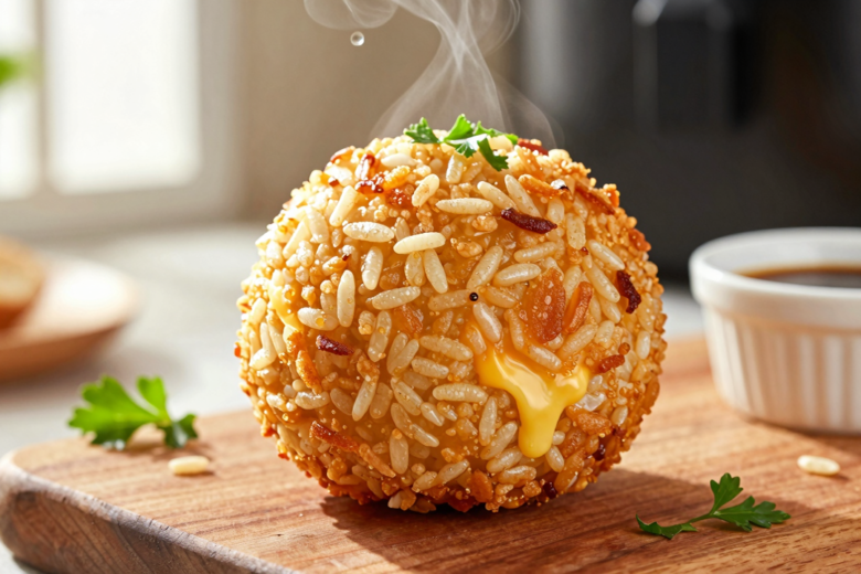 Bolinho de Arroz Rápido na Airfryer: Crocante, Fácil e Saboroso