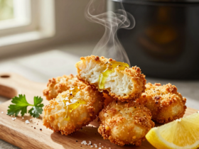 Bolinho de Bacalhau na Air Fryer: Crocante, Leve e Saboroso