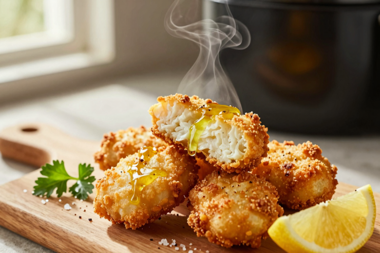 Bolinho de Bacalhau na Air Fryer: Crocante, Leve e Saboroso
