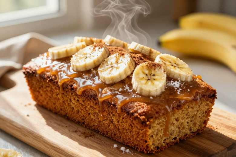 Bolo de Banana Fofinho e Delicioso com Canela