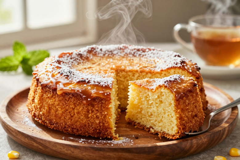 Bolo de Fubá Cremoso Sem Farinha de Trigo: Receita Fácil e Sem Glúten para o Café da Tarde