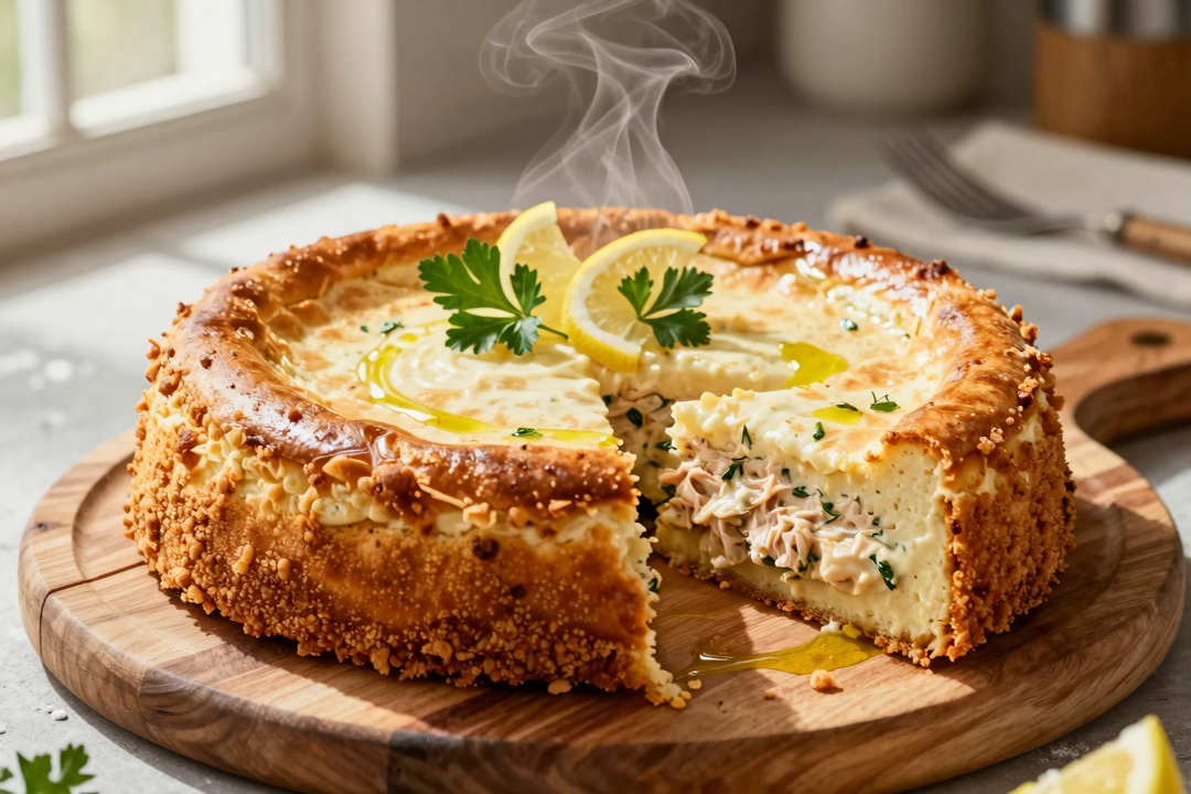 Bolo Salgado de Atum Cremoso: Receita Fácil e Versátil para Lanches e Refeições
