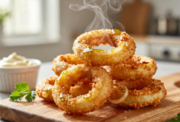 Cebola Empanada na Airfryer: Anéis Crocantes e Saudáveis 2 Cebola Empanada na Airfryer: Anéis Crocantes e Saudáveis