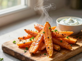 Cenoura Simples na Airfryer: Crocante, Saudável e Cheia de Sabor