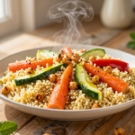 Cuscuz Marroquino com Legumes: Receita Fácil, Saudável e Aromática