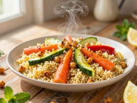 Cuscuz Marroquino com Legumes: Receita Fácil, Saudável e Aromática