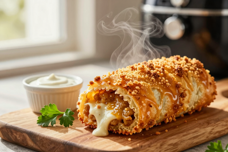 Enroladinho Suculento na Airfryer: Um Clássico Crocante e Versátil