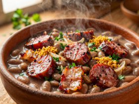 Feijão Tropeiro Tradicional: Receita Mineira Autêntica com Bacon e Linguiça 18 Feijão Tropeiro Tradicional: Receita Mineira Autêntica com Bacon e Linguiça