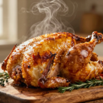 Frango Assado Crocante: O Segredo para uma Pele Dourada e Carne Suculenta