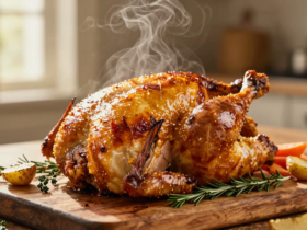Frango Assado Crocante: O Segredo para uma Pele Dourada e Carne Suculenta 18 Frango Assado Crocante: O Segredo para uma Pele Dourada e Carne Suculenta
