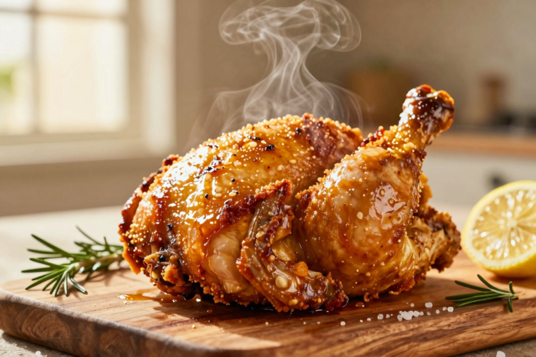 Frango Simples na Airfryer: Suculento, Crocante e Fácil de Fazer