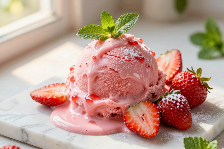 Frozen de Morango Cremoso e Refrescante: Receita Fácil para o Verão 1 Frozen de Morango Cremoso e Refrescante: Receita Fácil para o Verão