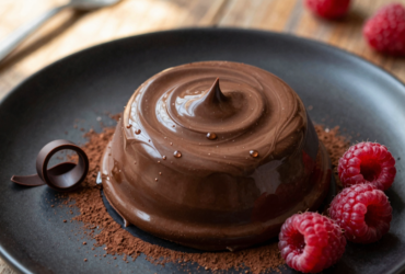 Ganache de Chocolate Cremosa para Recheio e Cobertura de Bolo