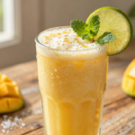 Limonada Alemã Cremosa com Manga: Refrescância Tropical