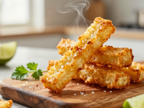Mandioca Crocante na Airfryer: Receita Fácil e Saudável