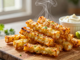 Mandioca Crocante na Airfryer: Aipim Dourado e Saudável