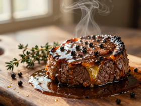Medalhão de Filé Mignon ao Molho Poivre na Frigideira: Receita Clássica Francesa 18 Medalhão de Filé Mignon ao Molho Poivre na Frigideira: Receita Clássica Francesa