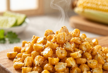 Milho Crocante na Airfryer: Petisco Saudável e Saboroso