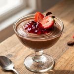 Mousse Sensação Cremosa: Morango e Chocolate para Deliciar