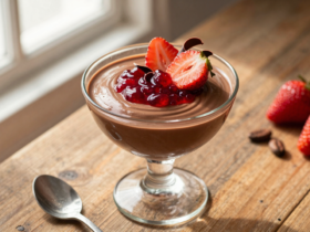 Mousse Sensação Cremosa: Morango e Chocolate para Deliciar