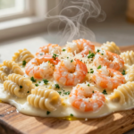 Nhoque Cremoso com Molho Branco de Camarão: Sabor da Tradição Italiana