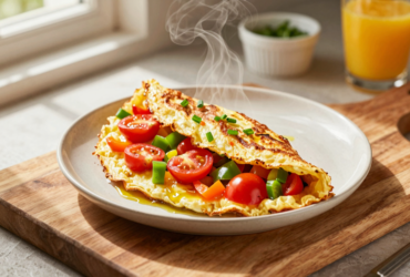 Omelete Rápido e Saudável na Airfryer: Receita Prática para o Dia a Dia
