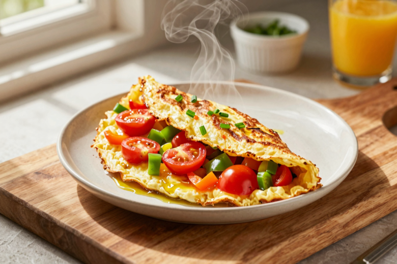 Omelete Rápido e Saudável na Airfryer: Receita Prática para o Dia a Dia 1 Omelete Rápido e Saudável na Airfryer: Receita Prática para o Dia a Dia