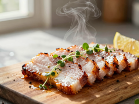 Panceta à Vinagrete: Sabor e Frescor em Cada Fatia 18 Panceta à Vinagrete: Sabor e Frescor em Cada Fatia