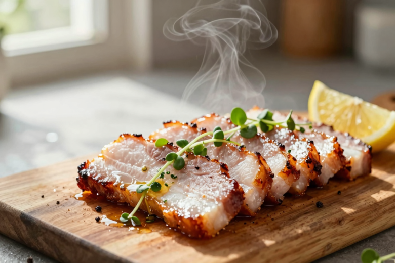 Panceta à Vinagrete: Sabor e Frescor em Cada Fatia