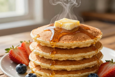 Panquecas Americanas Fofinhas: A Receita Clássica para um Café da Manhã Perfeito