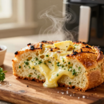 Pão de Alho Cremoso e Rápido na Airfryer: Sabor de Churrasco em Minutos