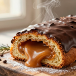 Pão de Mel Recheado Tradicional: Receita Perfeita com Doce de Leite e Cobertura de Chocolate