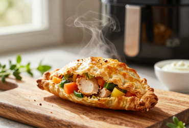 Pastel na Air Fryer: Crocante, Saudável e Delicioso