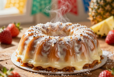 Pé de Moça com Leite Ninho Cremoso: Receita Fácil para Festa Junina