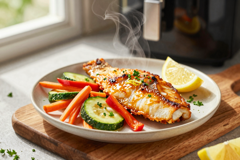 Peixe com Legumes na Airfryer: Receita Saudável, Rápida e Crocante 1 Peixe com Legumes na Airfryer: Receita Saudável, Rápida e Crocante