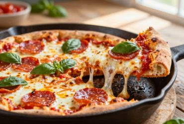 Pizza de Frigideira Rápida: Receita Caseira e Fácil para Saborear em Minutos 9 Pizza de Frigideira Rápida: Receita Caseira e Fácil para Saborear em Minutos